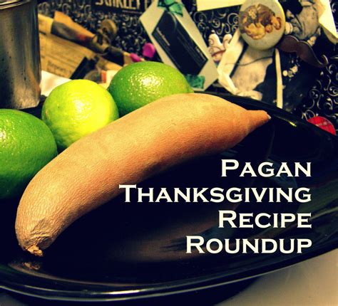Pagan thanksgiving food